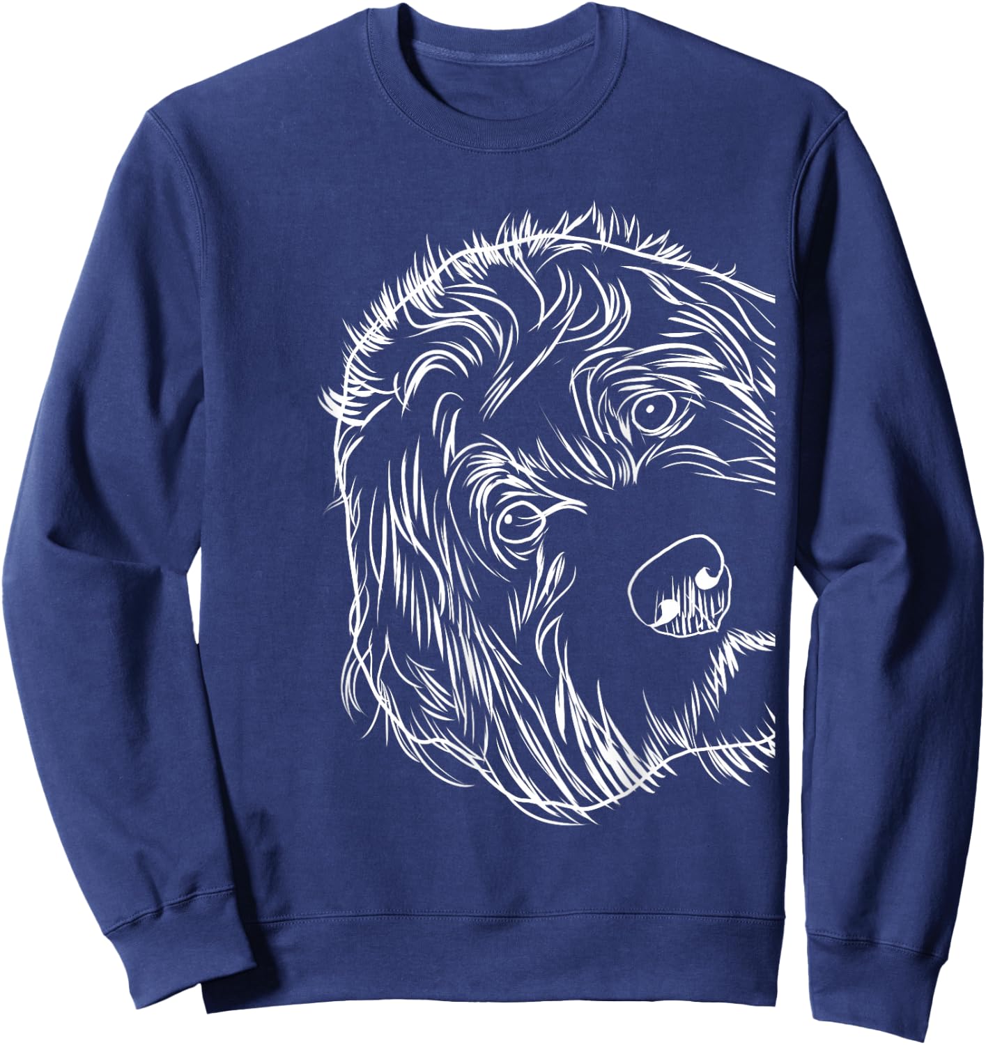 Funny Dog Labradoodle Sweatshirt - Sweatshirt | Navy