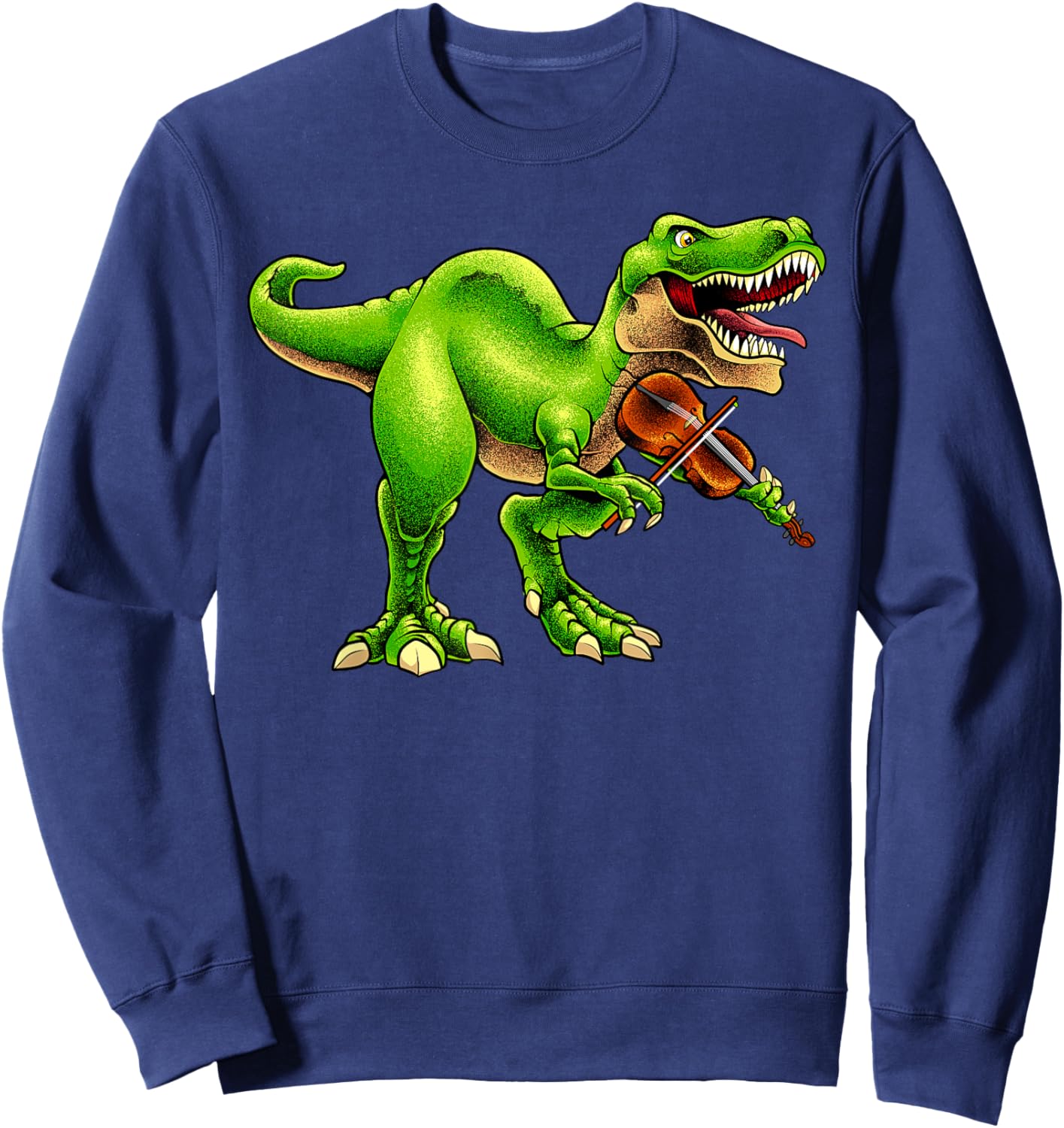 Funny Violin Art Women Violin Player Viola Lover Sweatshirt - Sweatshirt | Navy