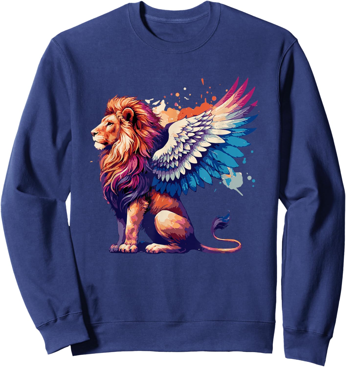 Winged Lion Griffin Sweatshirt - Sweatshirt | Navy