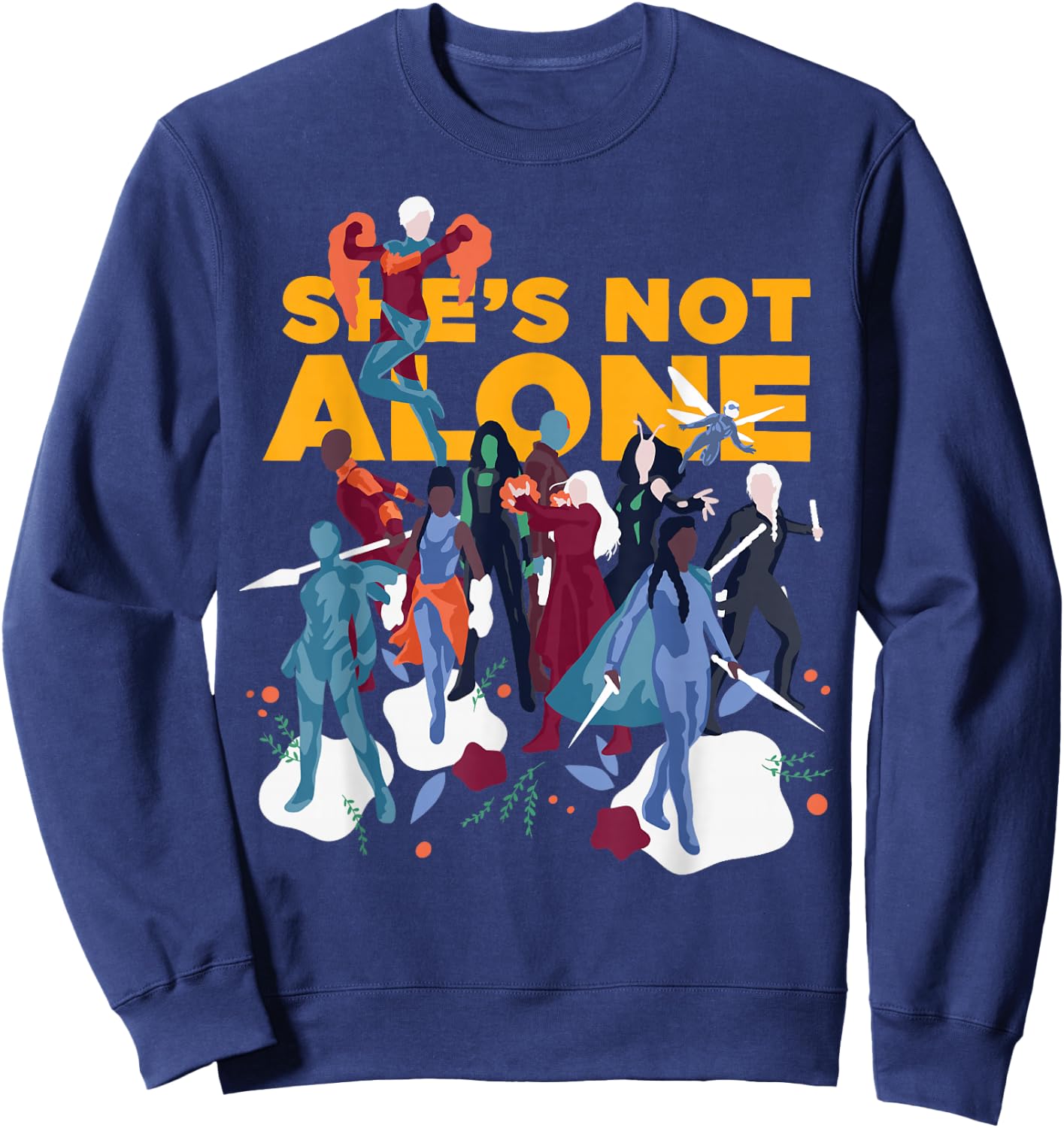 Marvel Avengers: Endgame She's Not Alone Sweatshirt - Sweatshirt | Navy