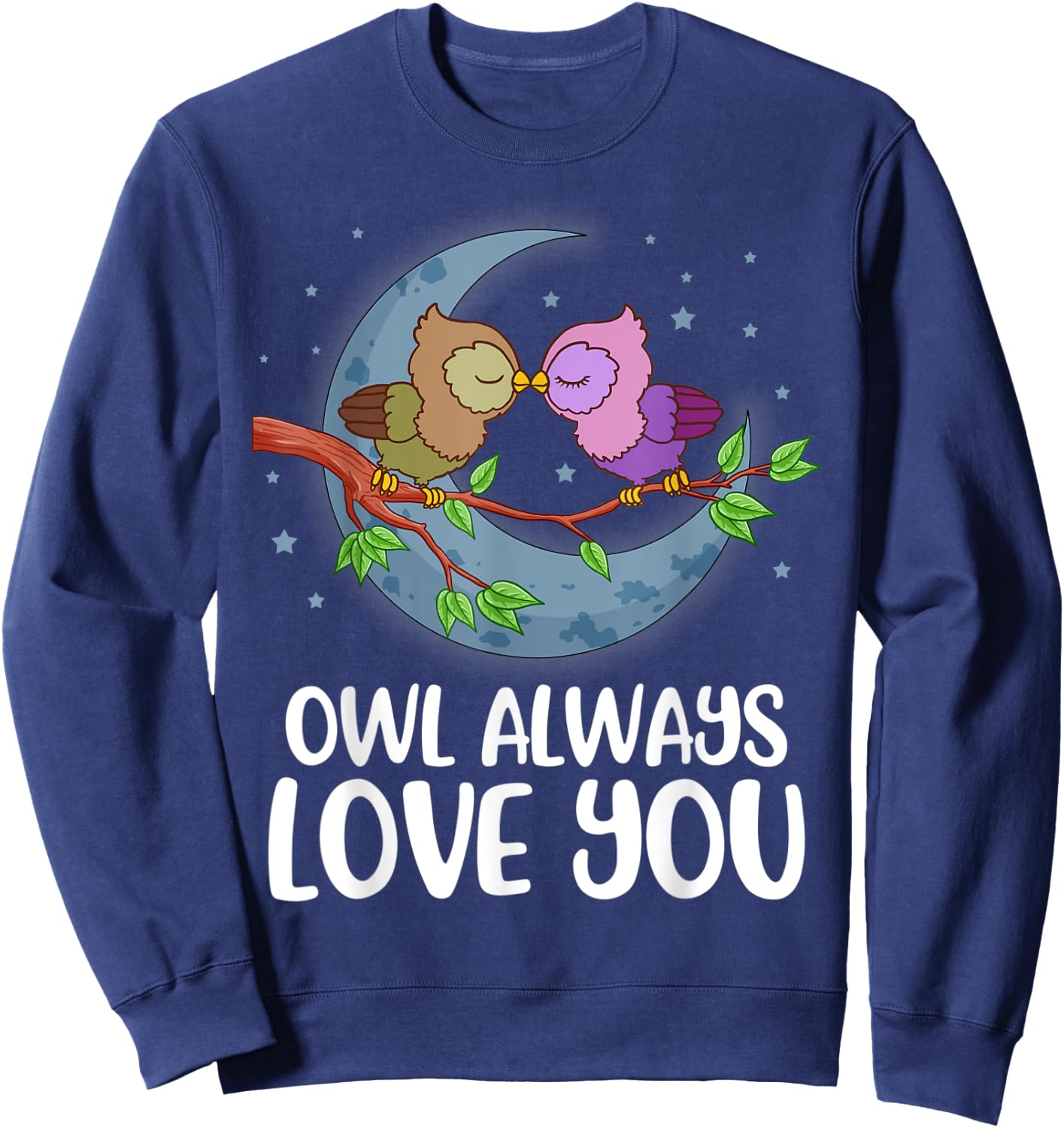 Owl Always Love You Sweatshirt - Sweatshirt | Navy