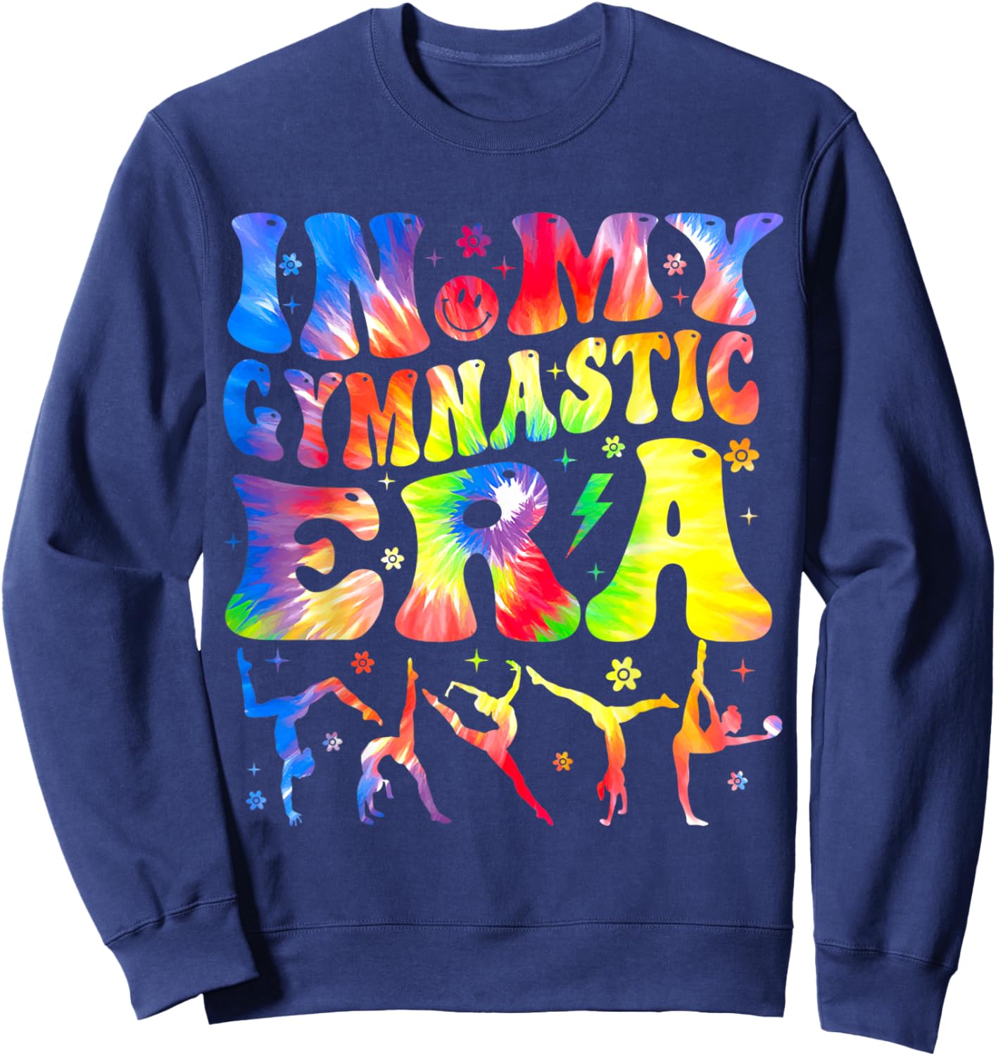 Trendy In My Gymnastics Era Funny Gymnast Gymnastic Sweatshirt - Sweatshirt | Navy