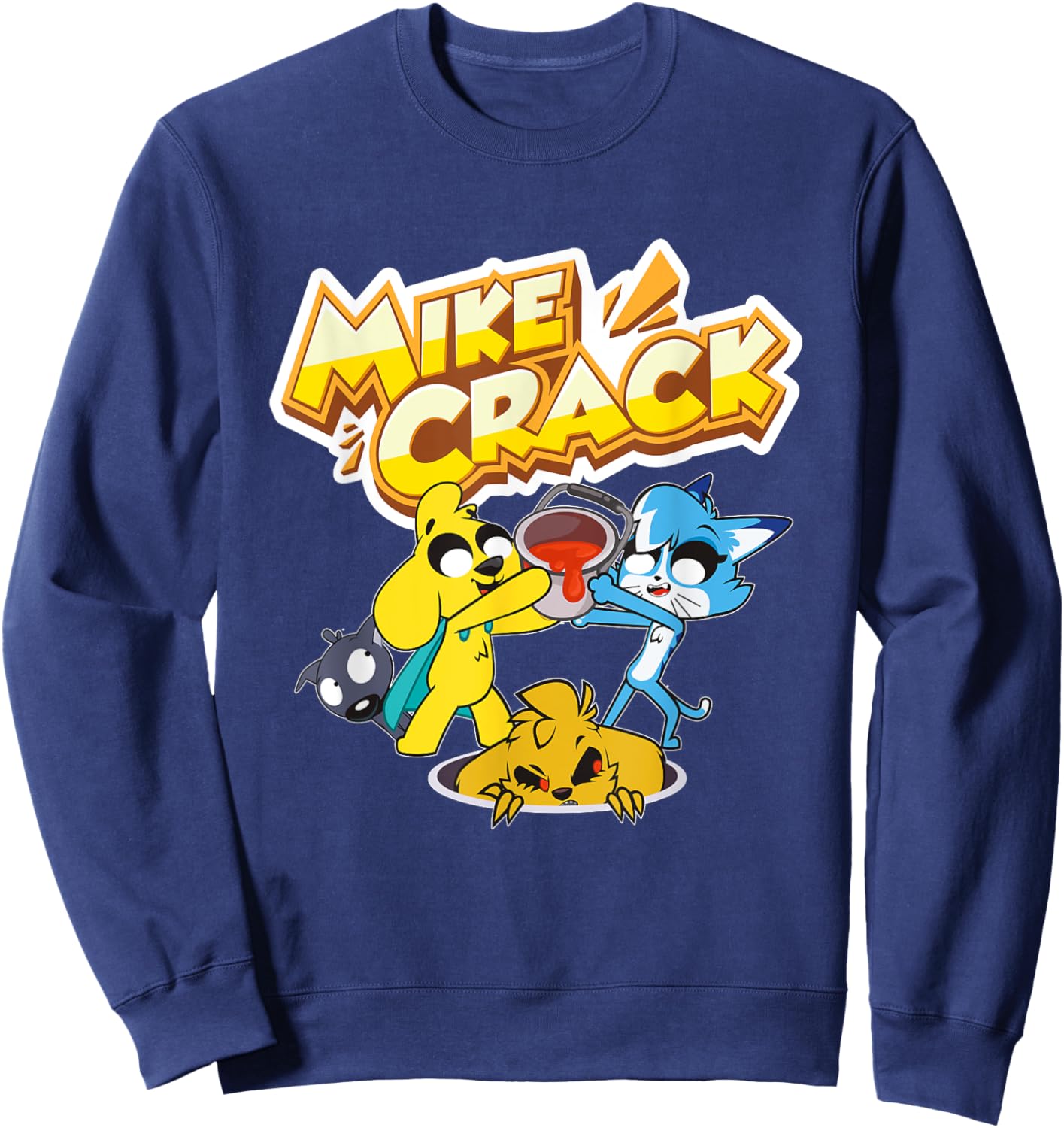 Mikecrack "El Youtuber más prro del mundo" Sweatshirt - Sweatshirt | Navy