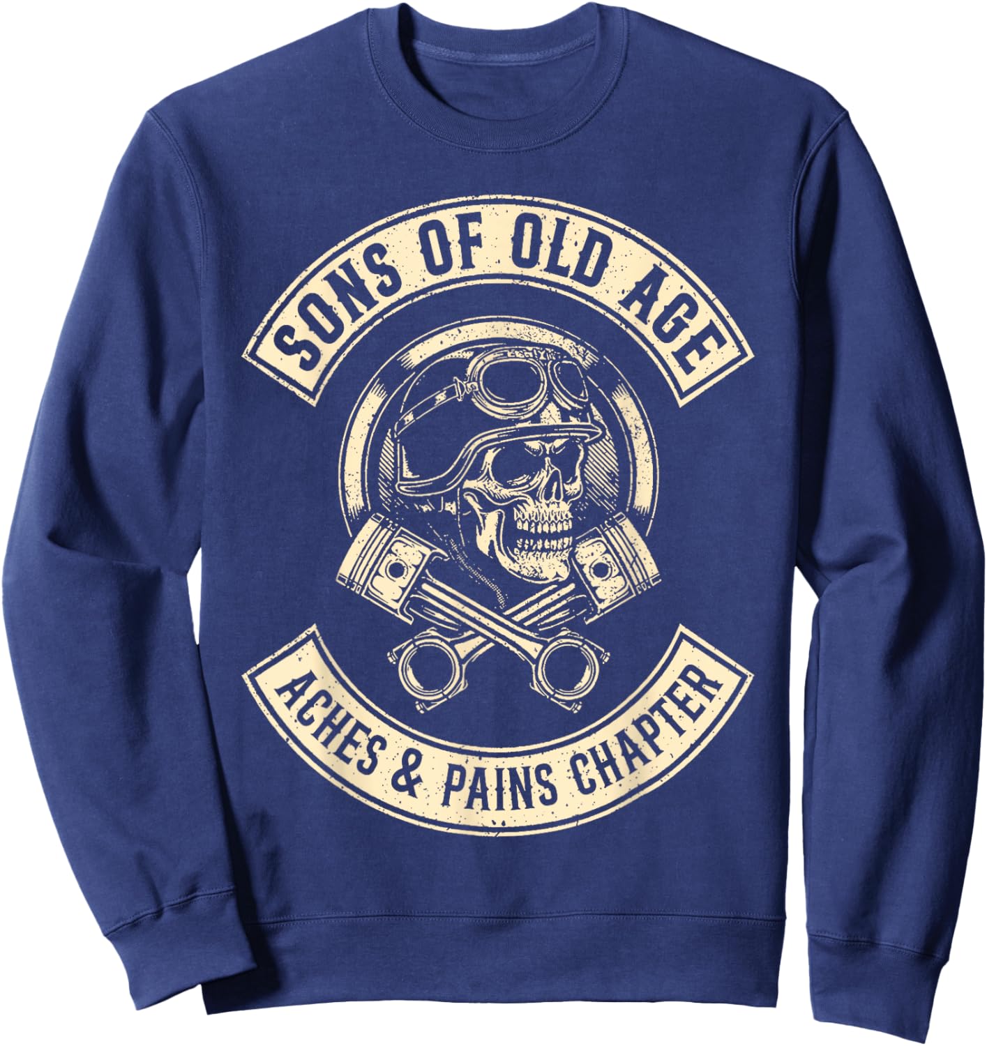 Sons Of Old Age Aches And Pains Chapter Sweatshirt - Sweatshirt | Navy