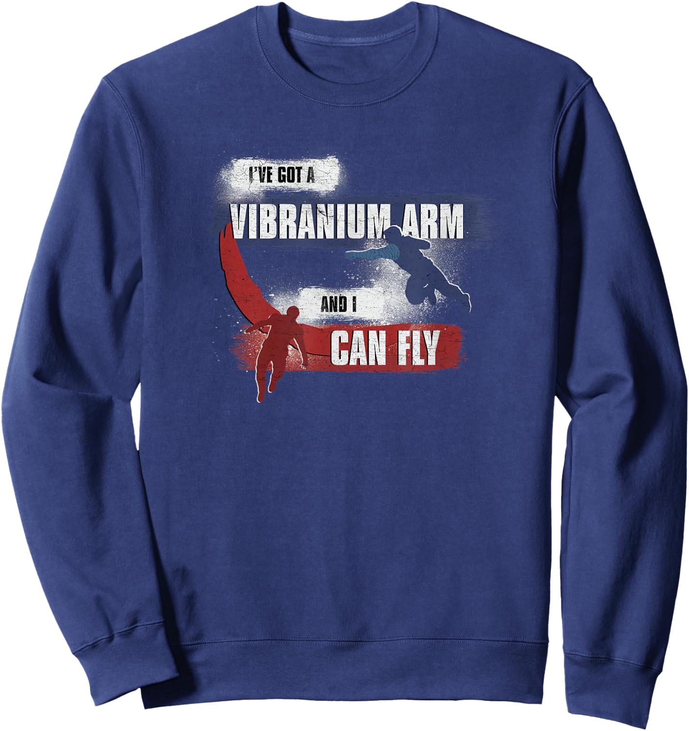 Marvel The Falcon and The Winter Soldier Sam and Bucky Sweatshirt - Sweatshirt | Navy