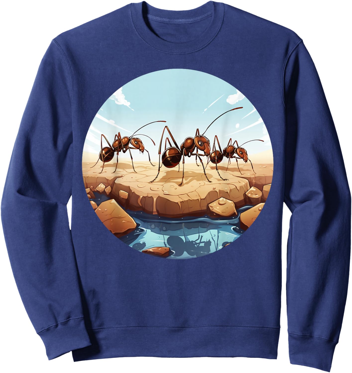 Cool army ants costume Sweatshirt - Sweatshirt | Navy