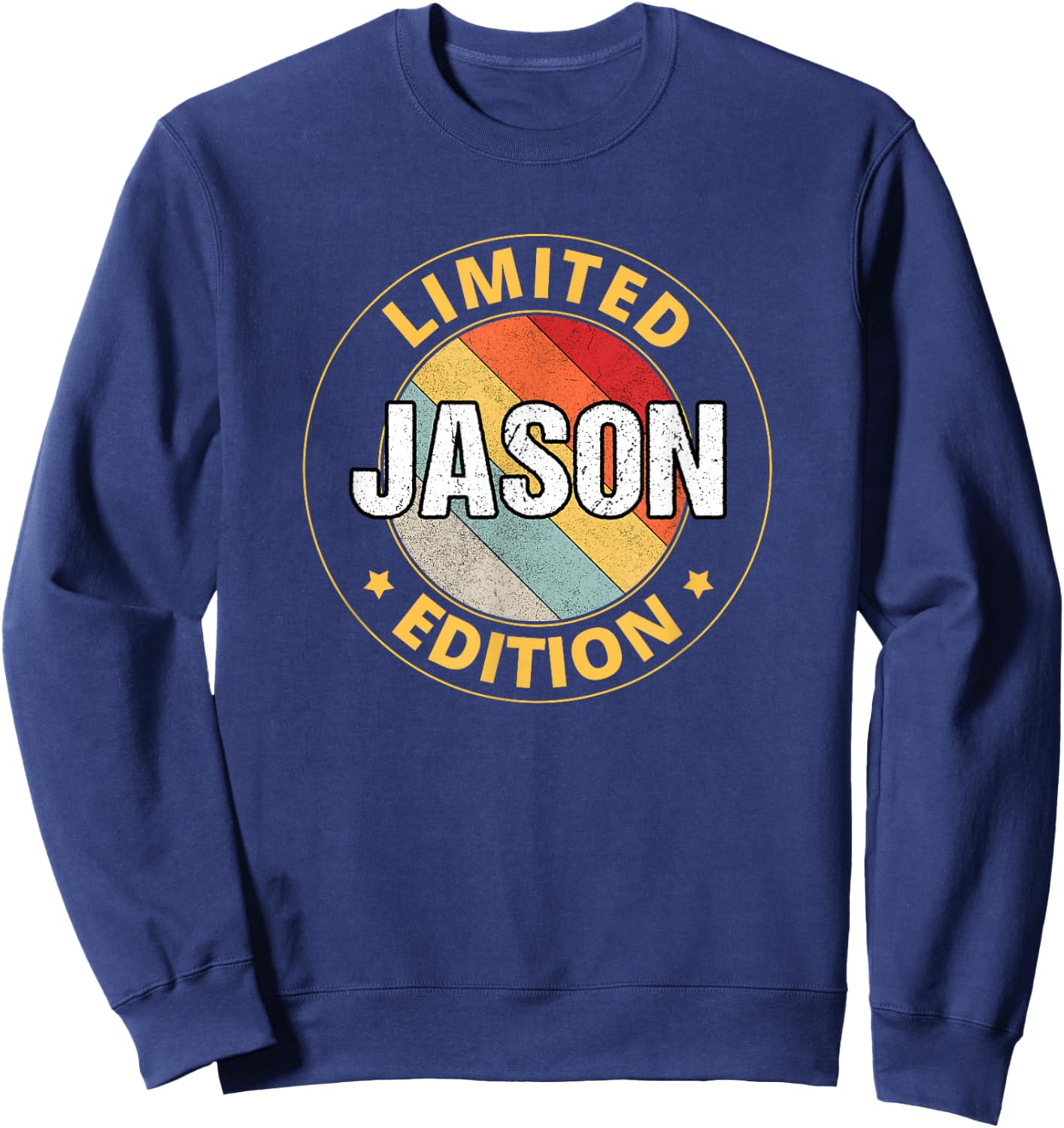 Jason Name Sweatshirt - Sweatshirt | Navy