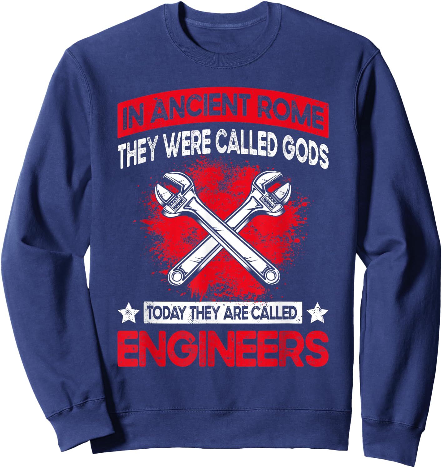 Funny Engineering Saying - Mechanical Engineer Sweatshirt - Sweatshirt | Navy