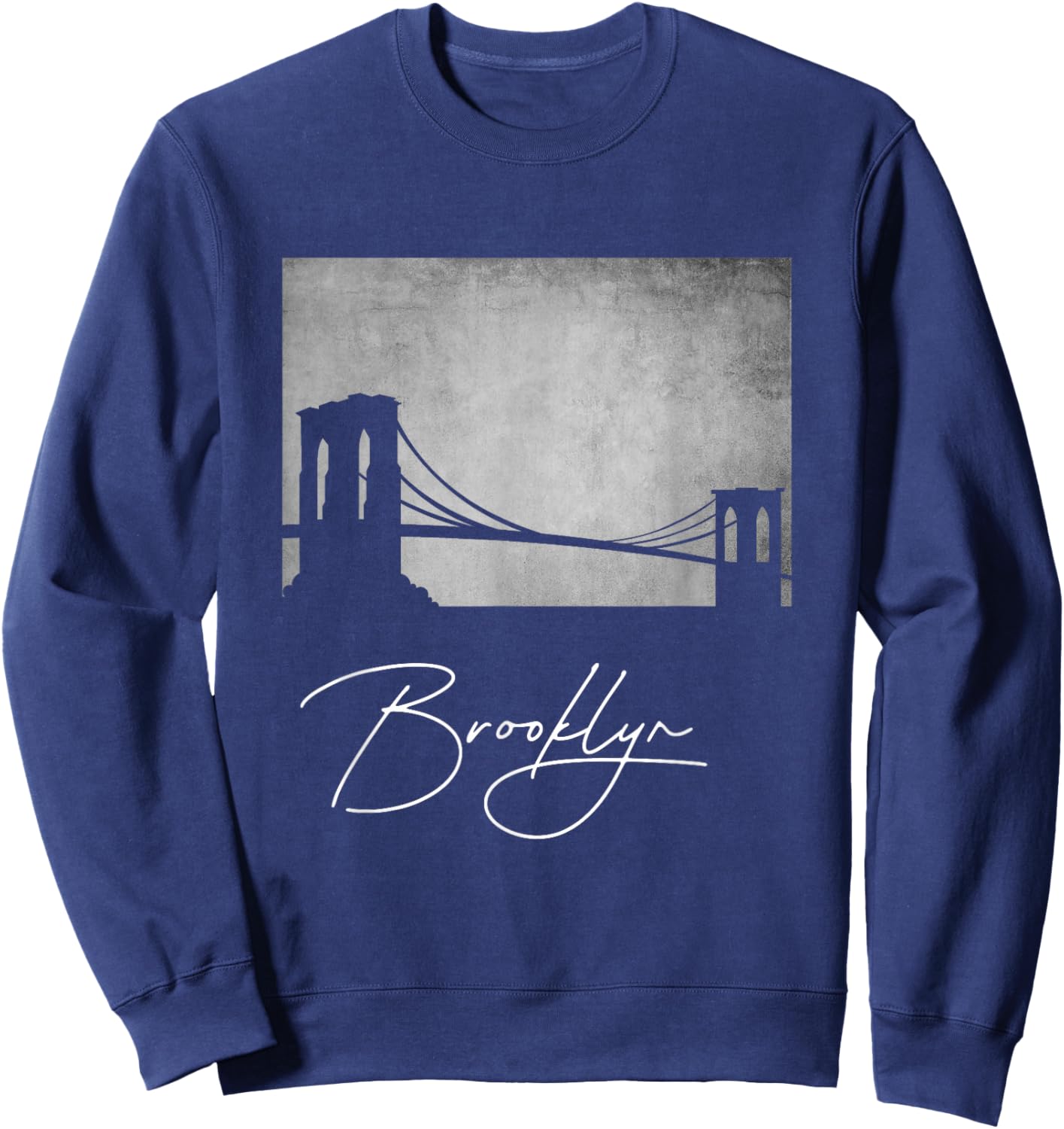 BASBO Brooklyn New York City Sweatshirt - Sweatshirt | Navy
