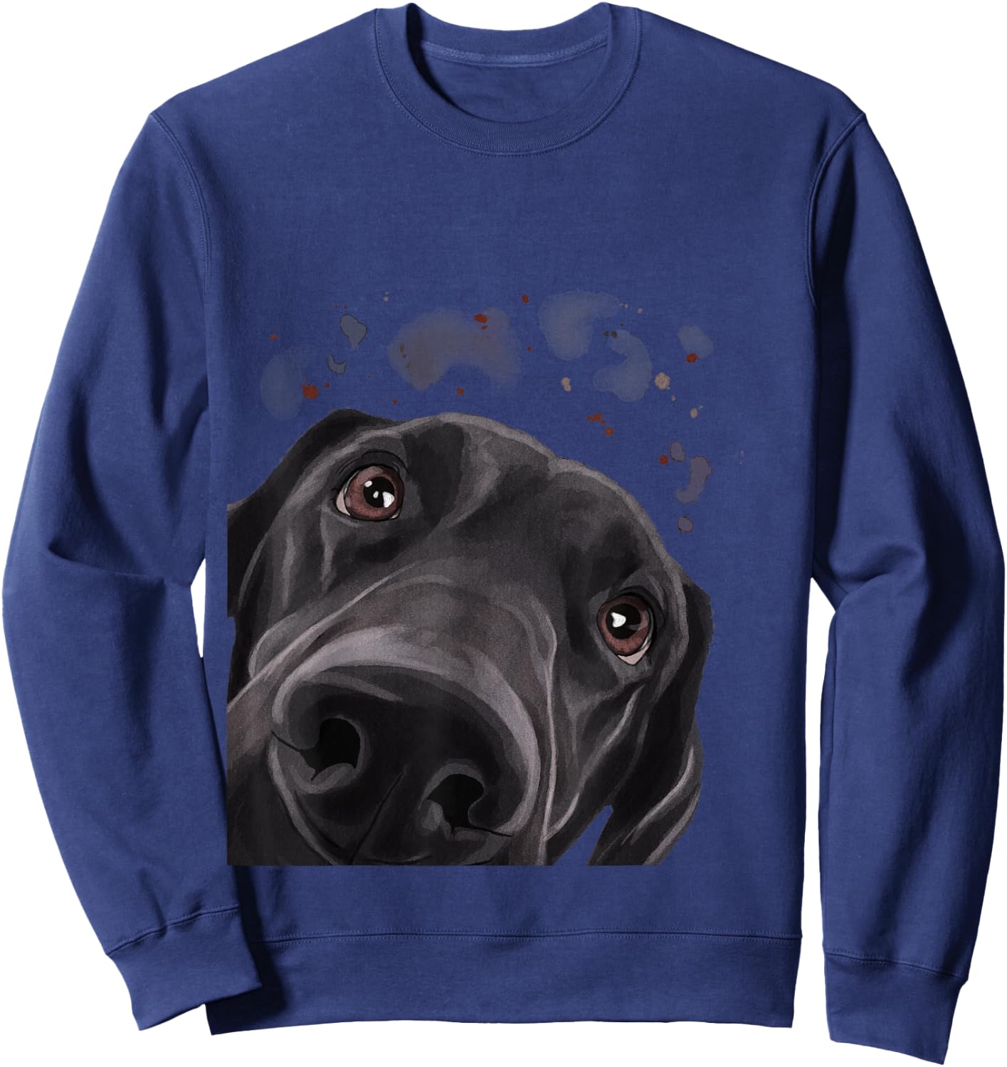 Funny Dog Labrador Retriever Sweatshirt - Sweatshirt | Navy