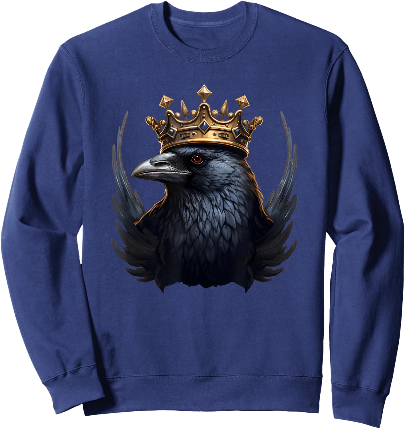 Royalcore - royal raven Sweatshirt - Sweatshirt | Navy