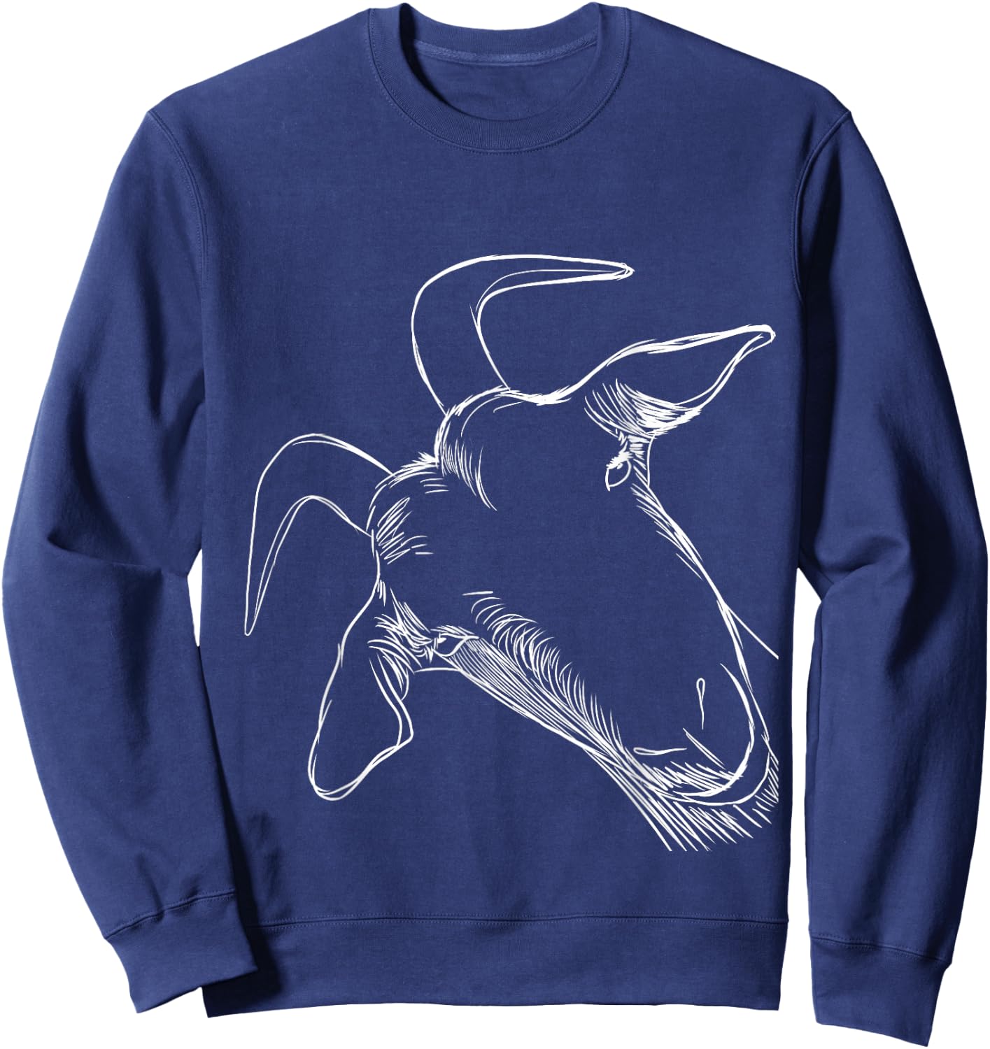 Funny Goat Sweatshirt - Sweatshirt | Navy