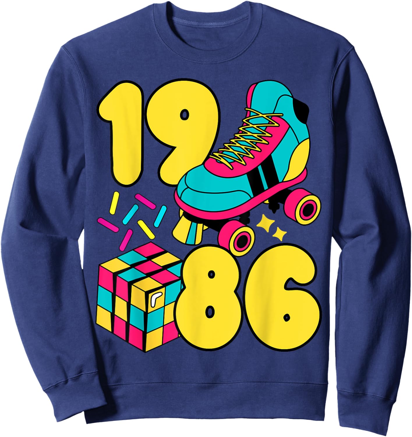 Class of 1986 Graduation High School College Reunion Sweatshirt - Sweatshirt | Navy