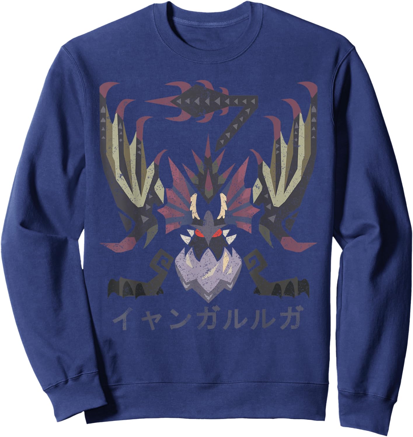 Yian Garuga Monster Sweatshirt - Sweatshirt | Navy