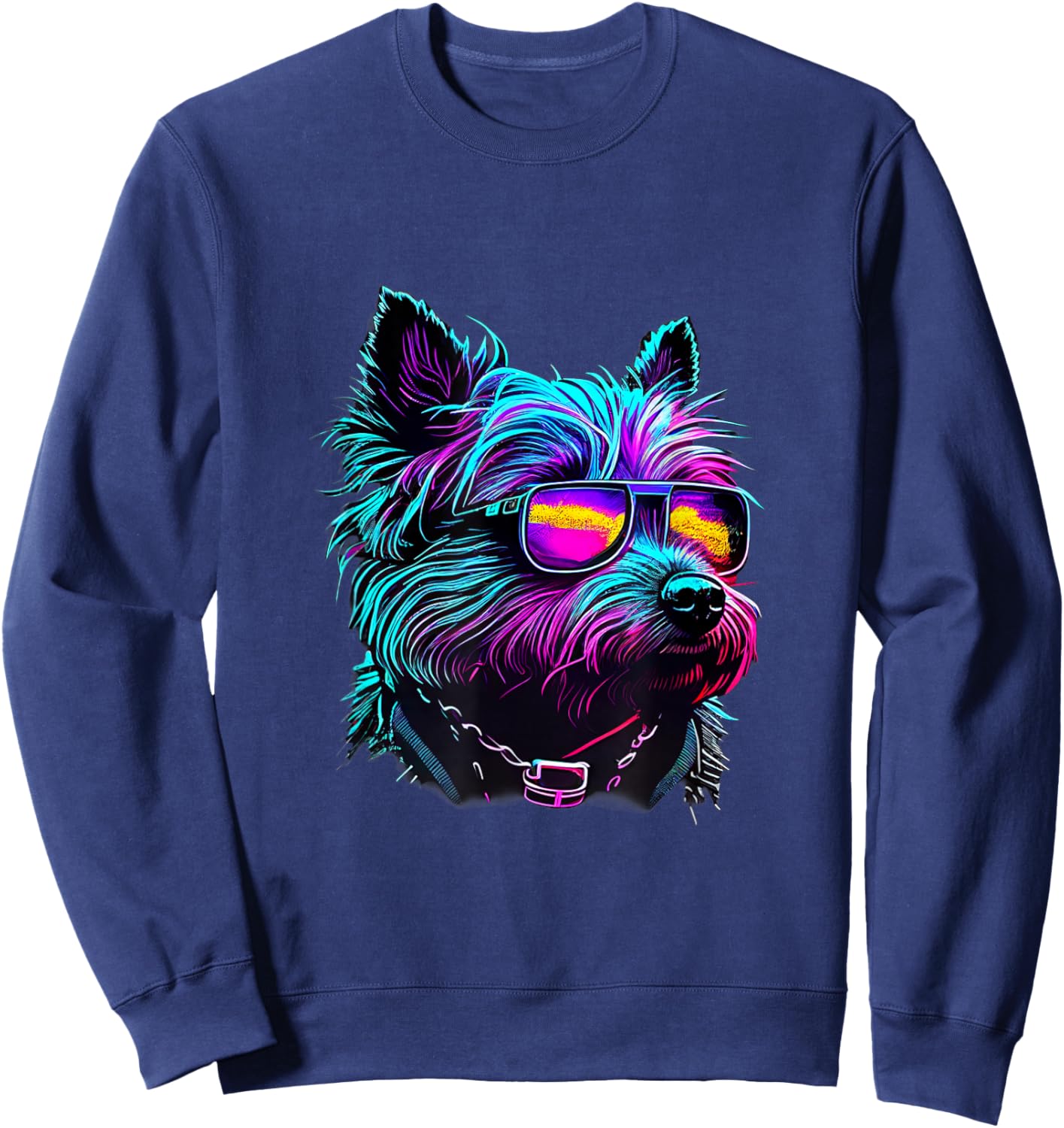 Cairn Terrier Dogs Cairn Terriers Sweatshirt - Sweatshirt | Navy