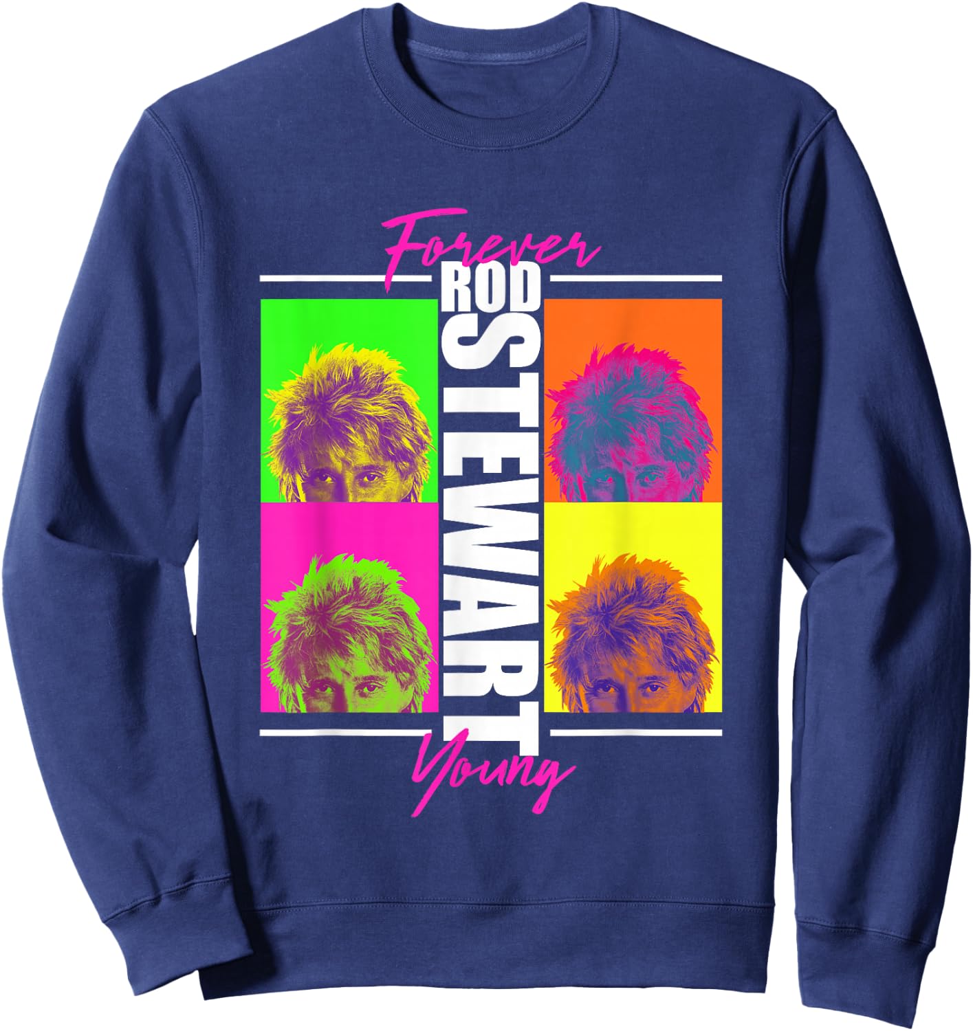 Rod Stewart Forever Young Sweatshirt - Sweatshirt | Navy