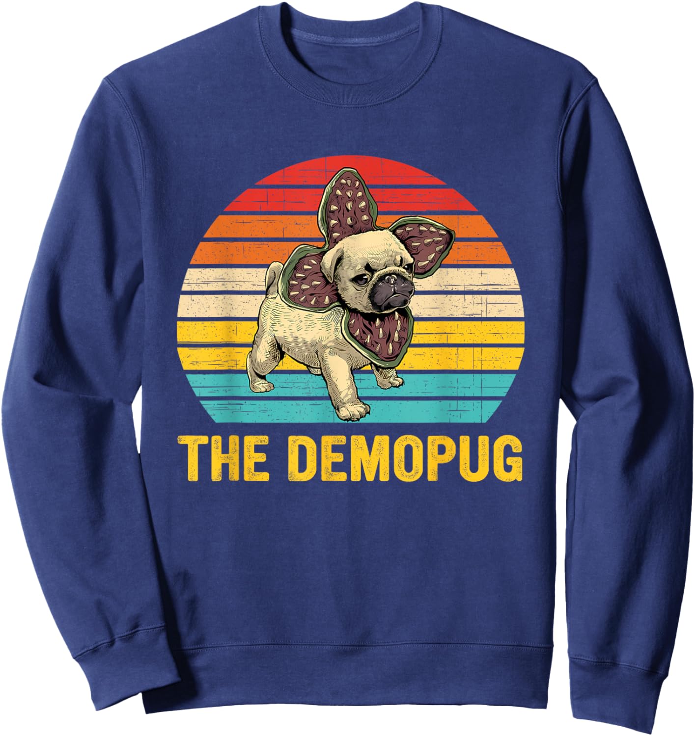 The Demopug Sweatshirt - Sweatshirt | Navy
