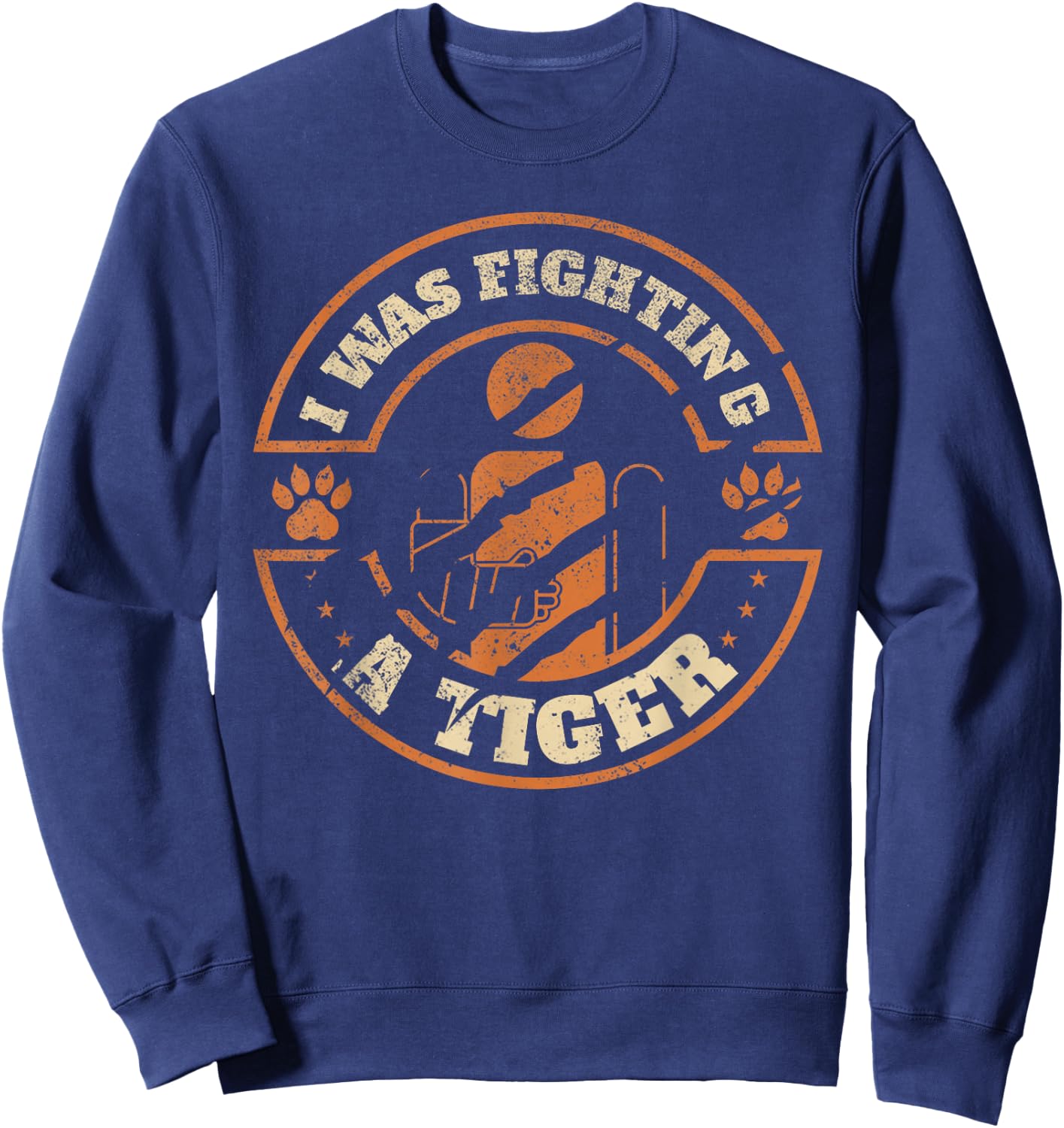 Fracture - Fracture Broken Arm Sweatshirt - Sweatshirt | Navy