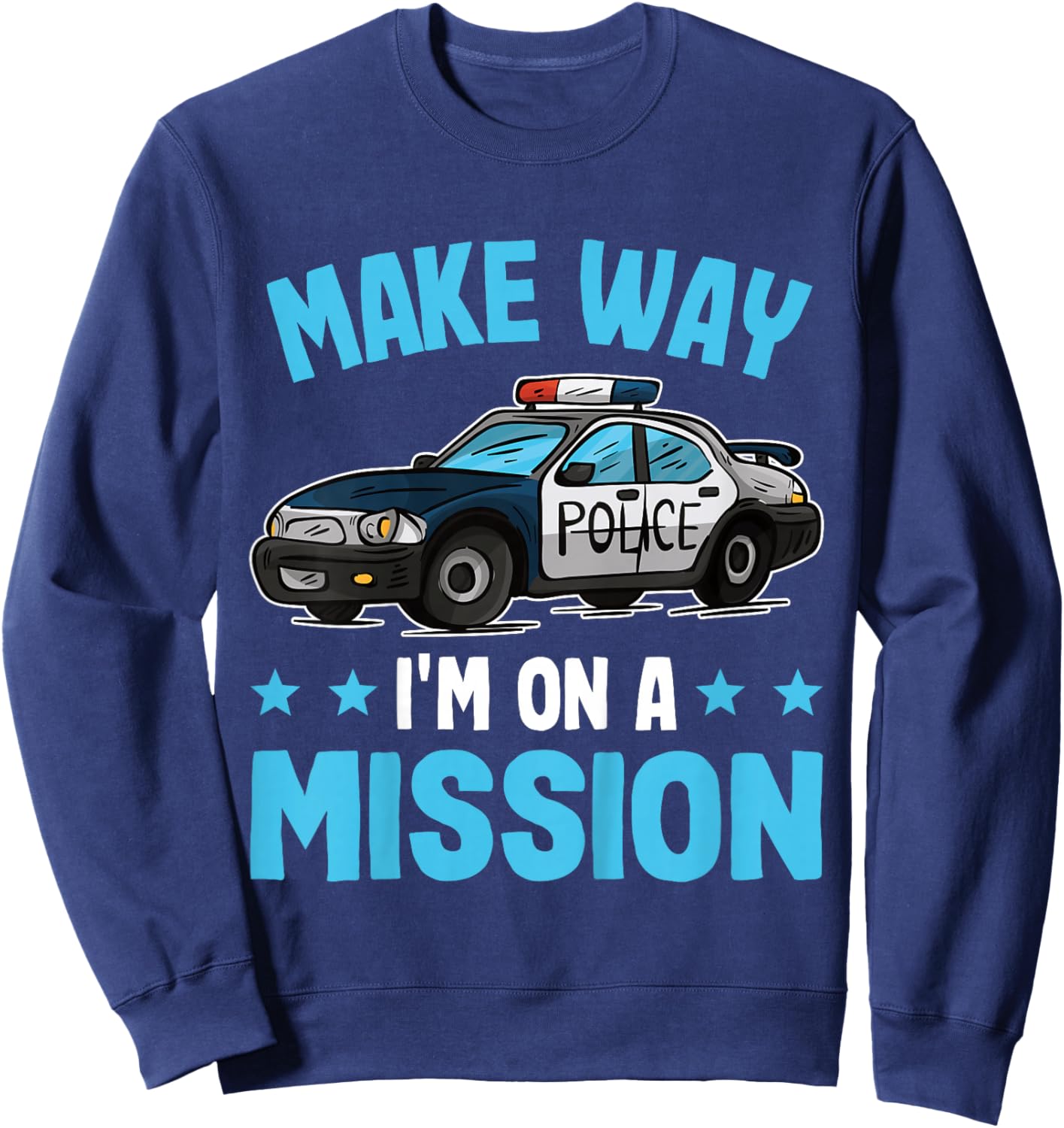 Kids Police Shirt Toddler | Cop Shirt Kids | Police Kids Sweatshirt - Sweatshirt | Navy