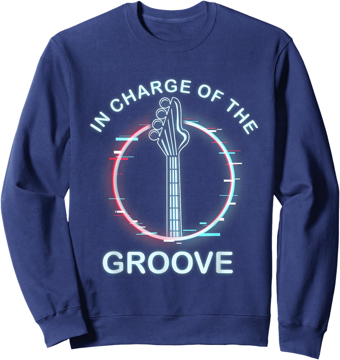 Bass Guitar Music Gift Cool Bass-Player Sweatshirt - Sweatshirt | Navy