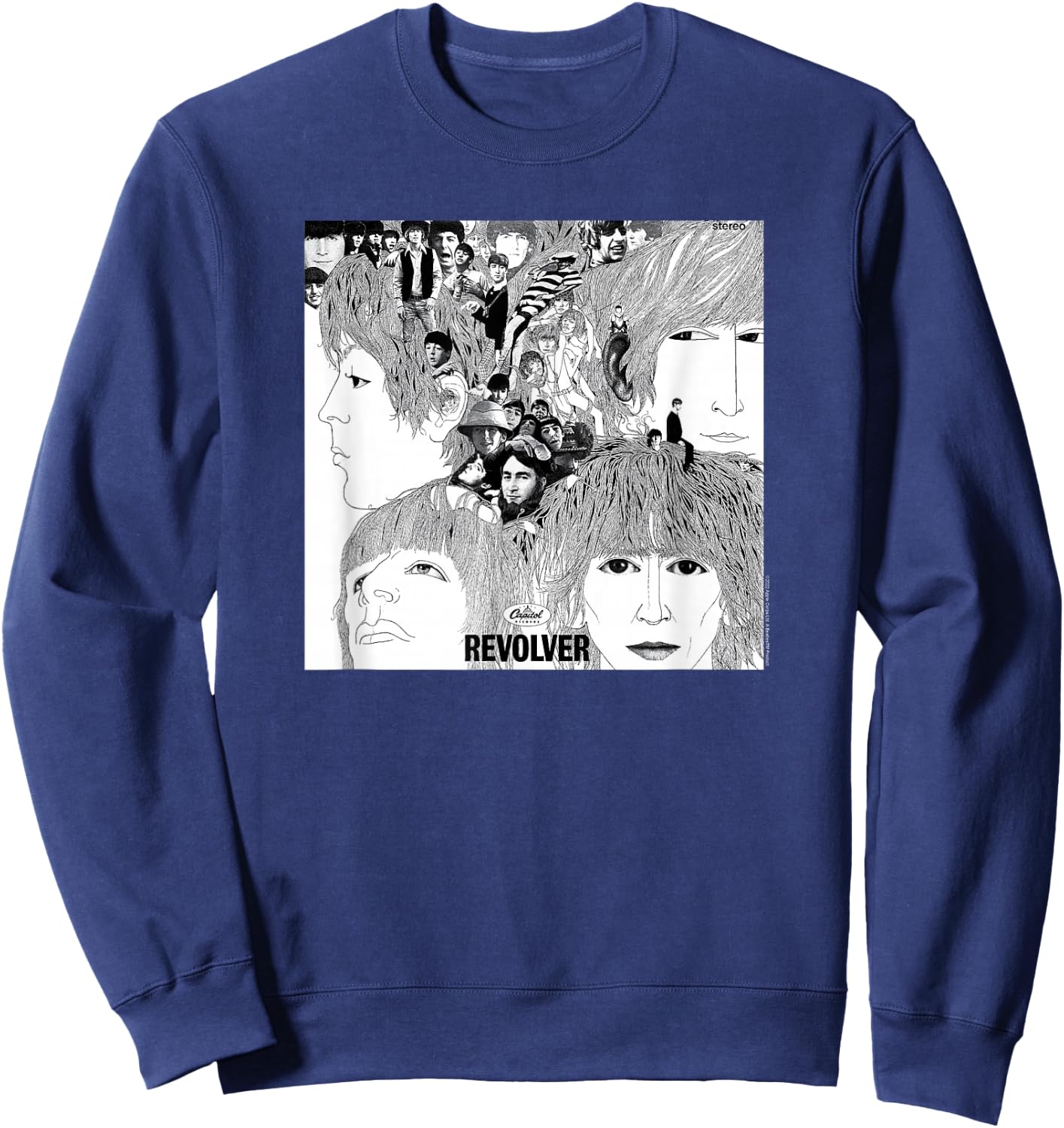 The Beatles Revolver Sweatshirt - Sweatshirt | Navy