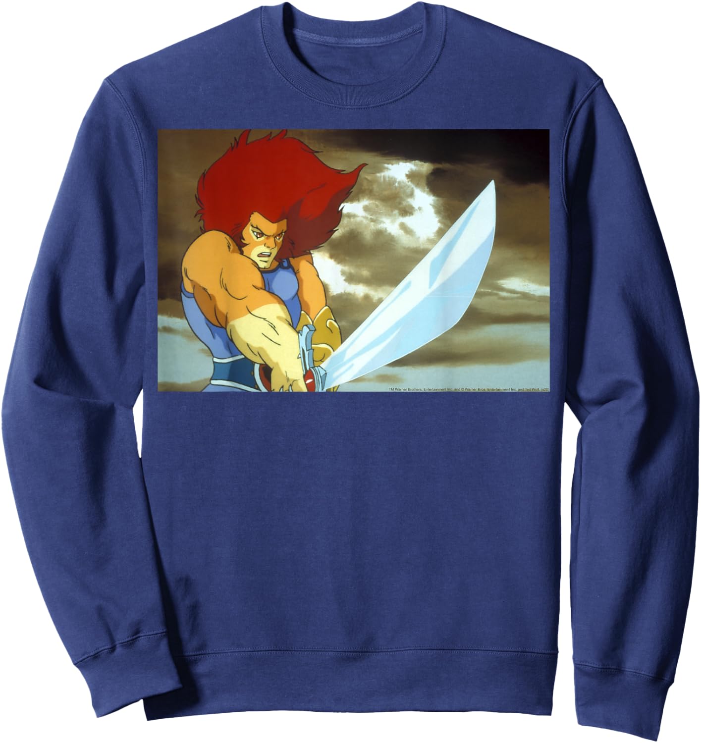 ThunderCats Lion-O Sword Portrait Sweatshirt - Sweatshirt | Navy