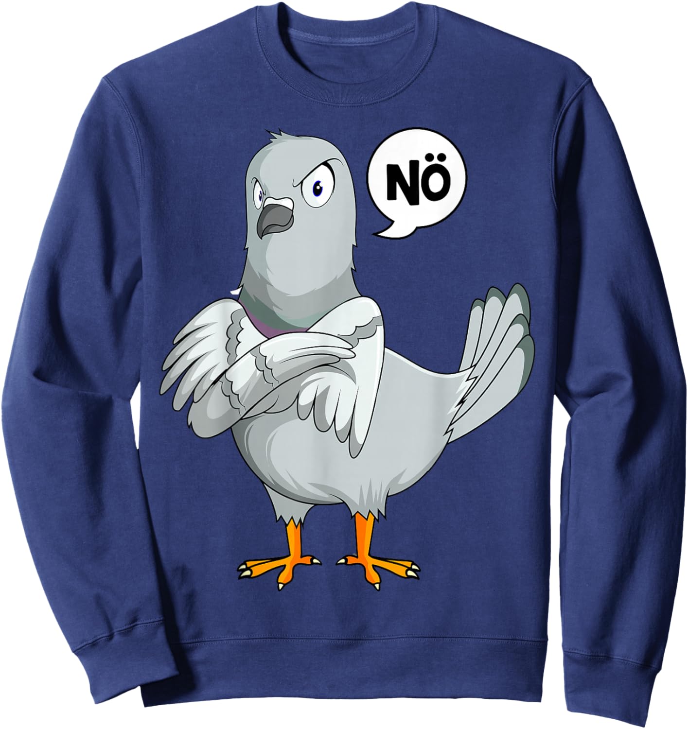 Tauben Nö Brieftauben Taubenzucht Sweatshirt - Sweatshirt | Navy