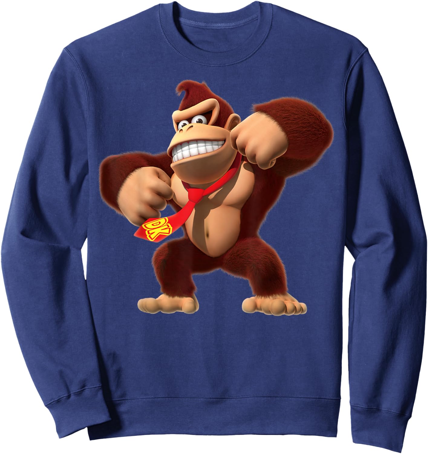 Donkey Kong 3D Poster Sweatshirt - Sweatshirt | Navy