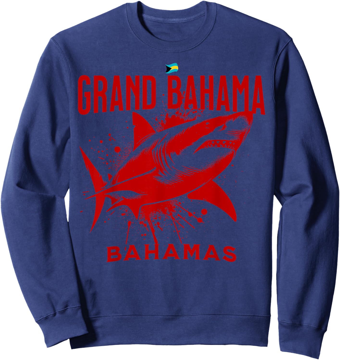 Bahamas Souvenir : Grand Bahama Freeport Bahamas Cruise Sweatshirt - Sweatshirt | Navy