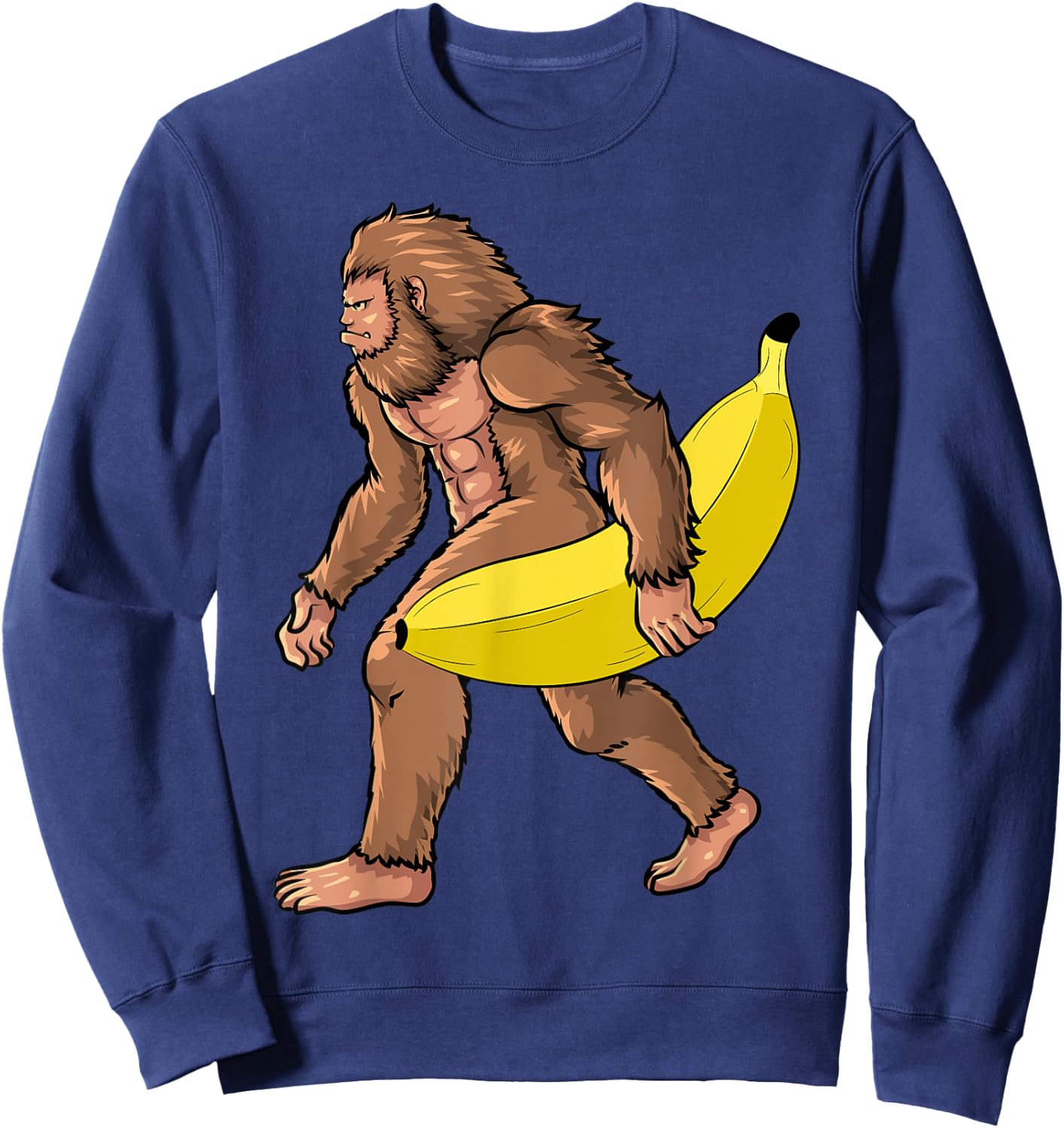 Bigfoot Banana Kids Men Apparel, Youth Big Foot Sasquatch Sweatshirt - Sweatshirt | Navy