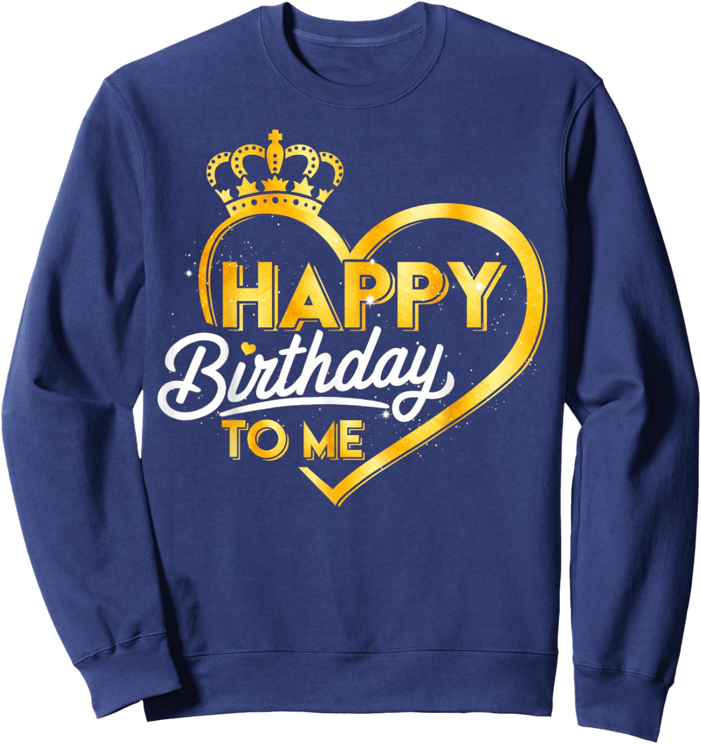 Happy Birthday To Me Queen African Birthday American Afro Sweatshirt - Sweatshirt | Navy