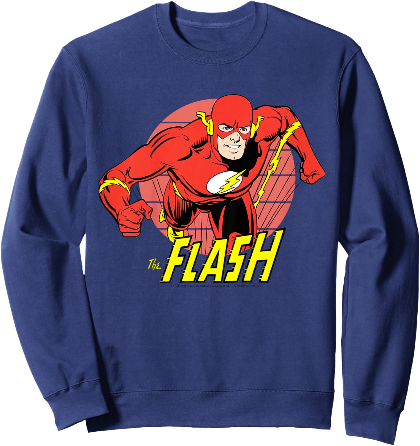Kids DC Comics The Flash Running Portrait Sweatshirt - Sweatshirt | Navy