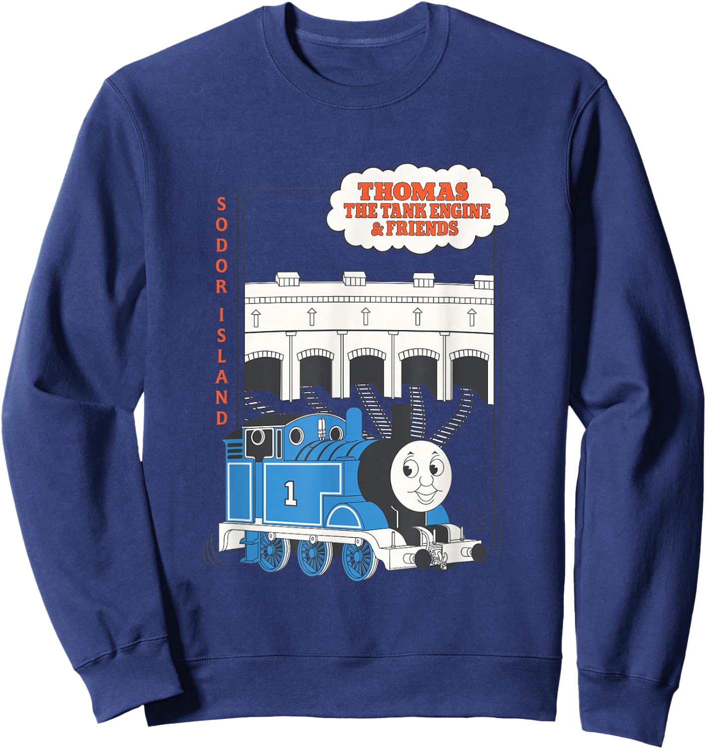 Thomas & Friends Sodor Island Sweatshirt - Sweatshirt | Navy
