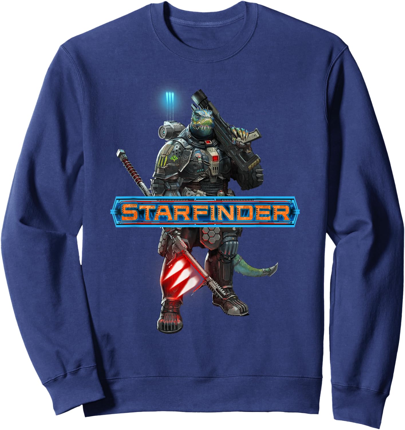 Starfinder: Obozaya the Soldier Sweatshirt - Sweatshirt | Navy