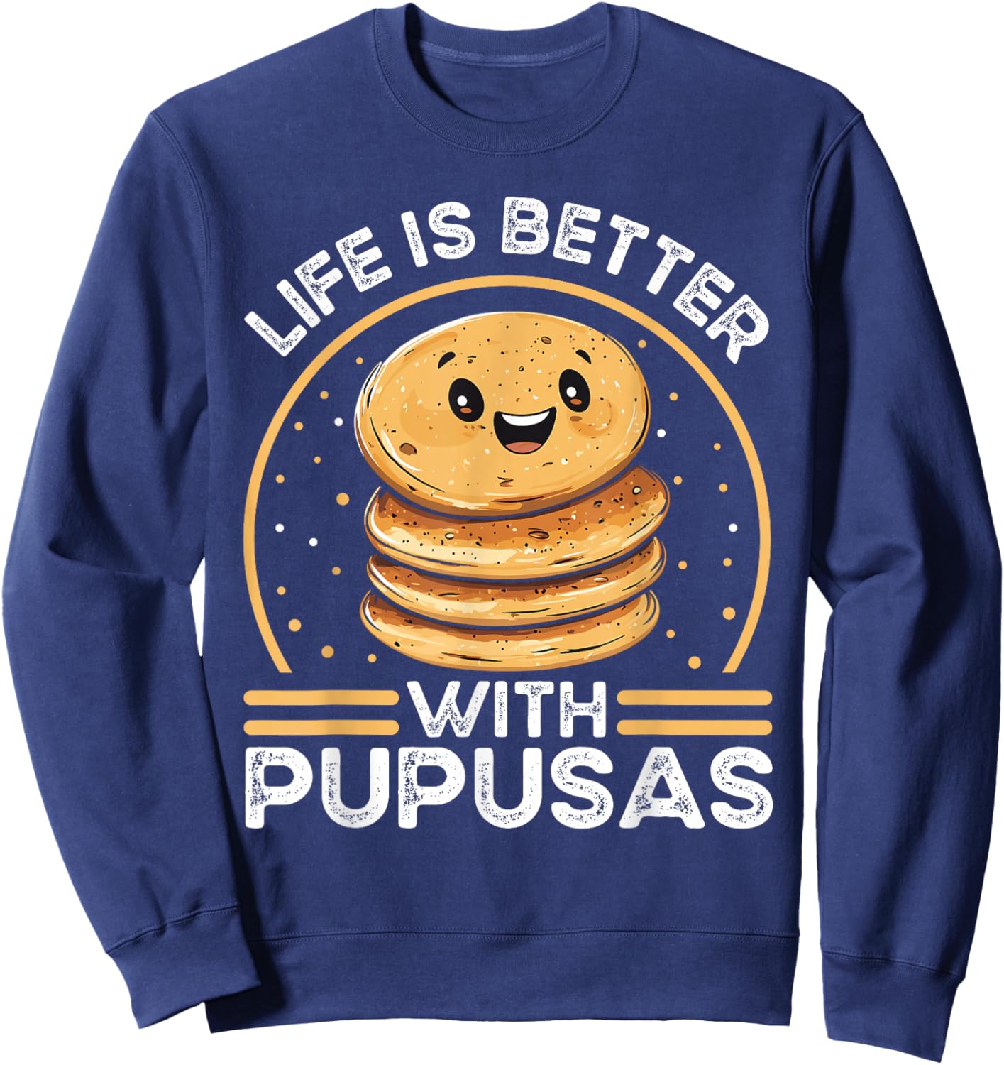 Pupusa Sweatshirt - Sweatshirt | Navy