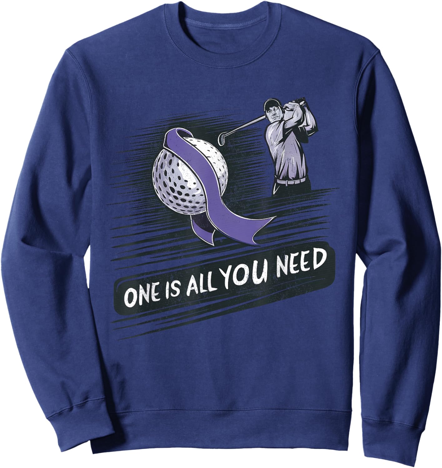 One is all you Need Sweatshirt - Sweatshirt | Navy