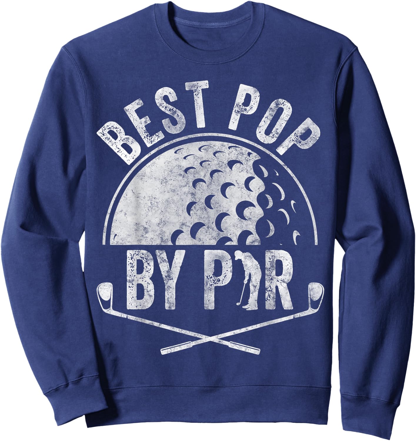 Best Pop By Par Shirt Golf Lover Sports Gift Golf Golfer Sweatshirt - Sweatshirt | Navy