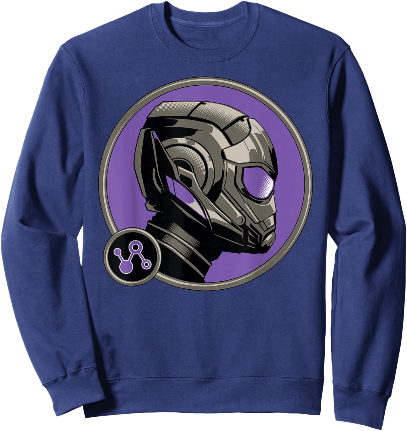 Marvel Ant-Man and the Wasp: Quantumania Cassie Helmet Side Sweatshirt - Sweatshirt | Navy