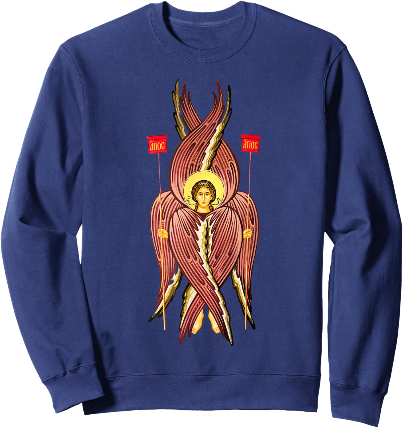 Angel Hierarchy Seraphim Sweatshirt - Sweatshirt | Navy
