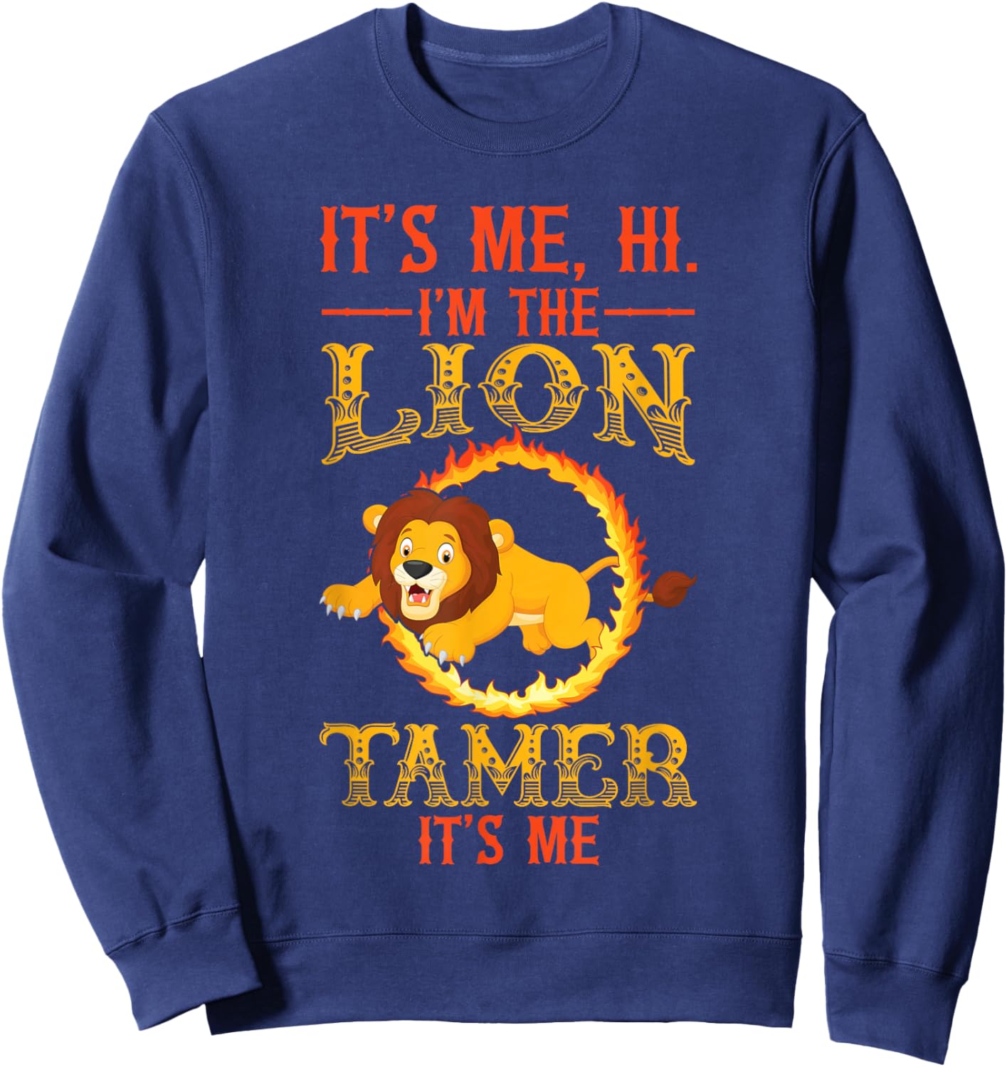 Lion Tamer Sweatshirt - Sweatshirt | Navy