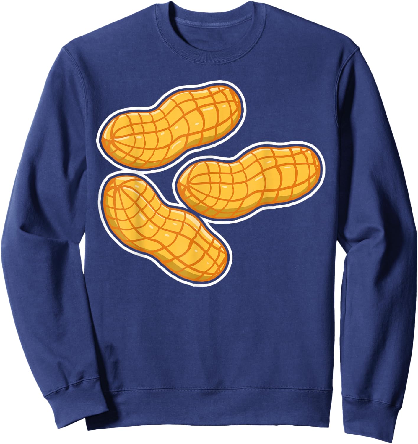 Peanut Graphic gift, Nut design, Peanut design Sweatshirt - Sweatshirt | Navy
