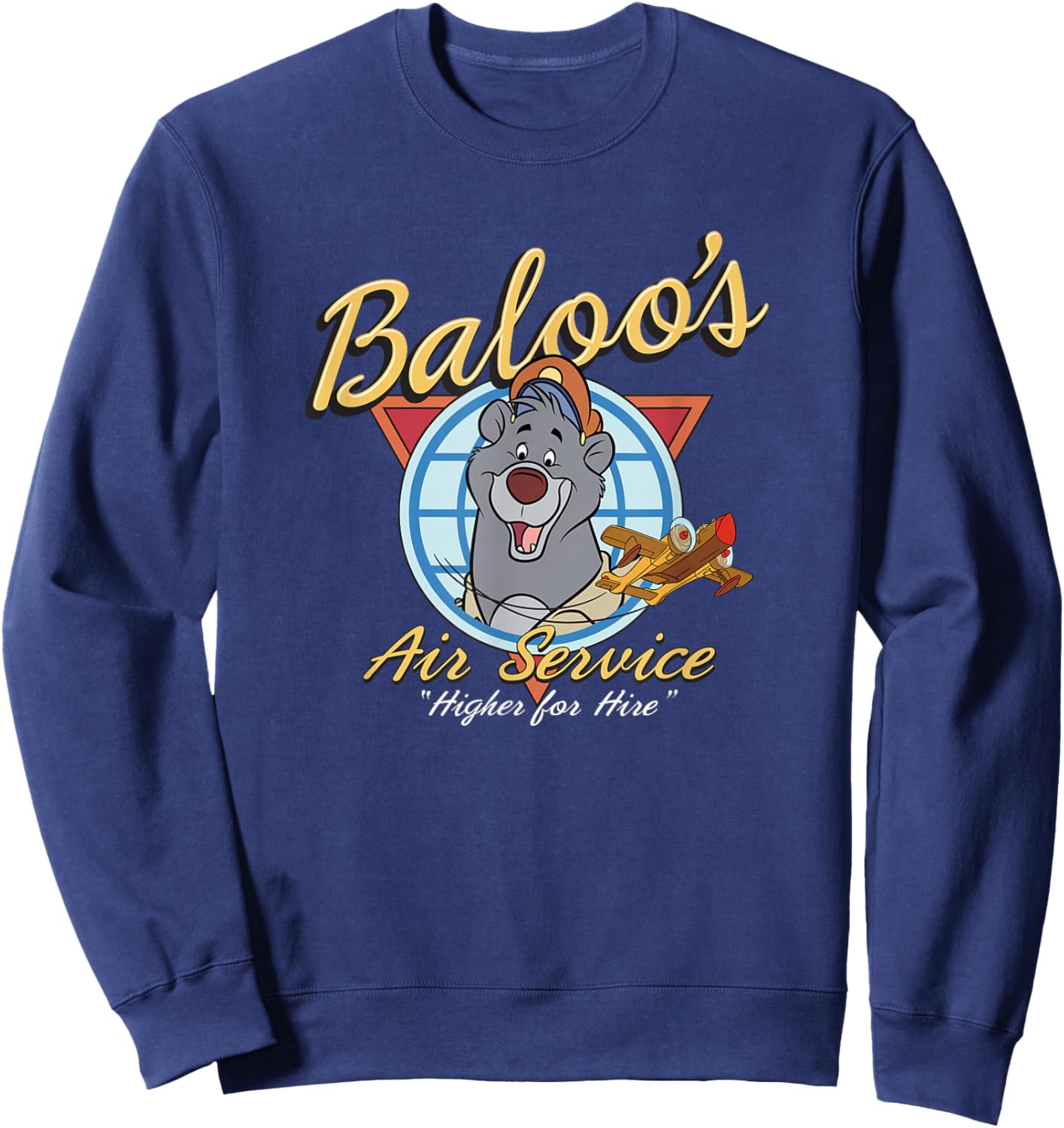 Disney - Talespin Baloo's Service Sweatshirt - Sweatshirt | Navy