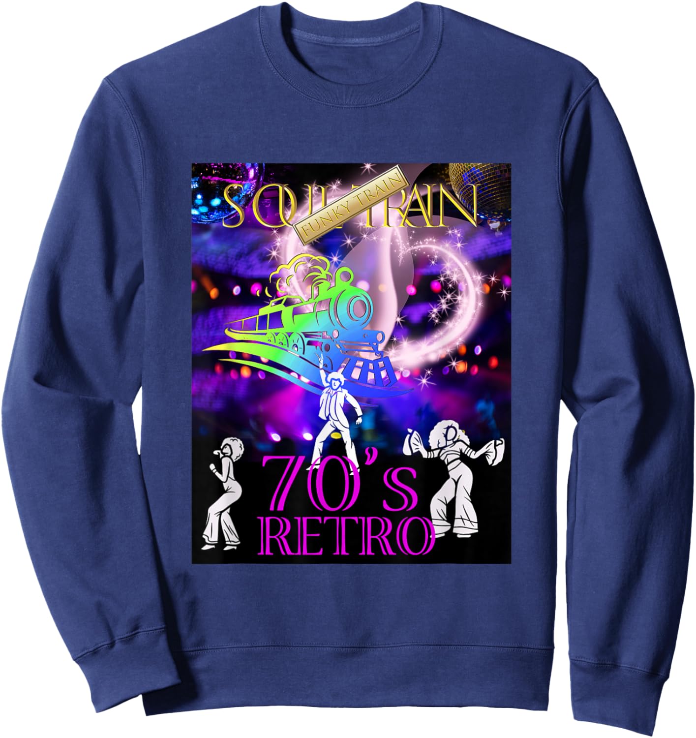 Soul Train_Funky_016 Sweatshirt - Sweatshirt | Navy