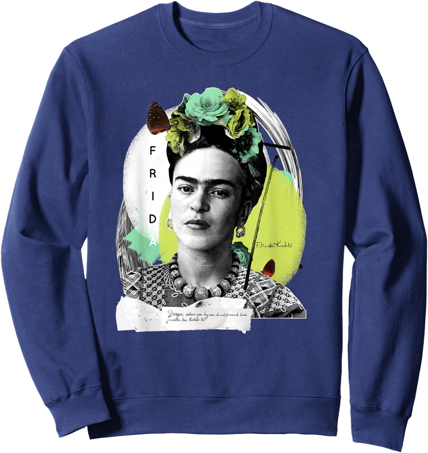 Frida Kahlo - Variety of items Sweatshirt - Sweatshirt | Navy