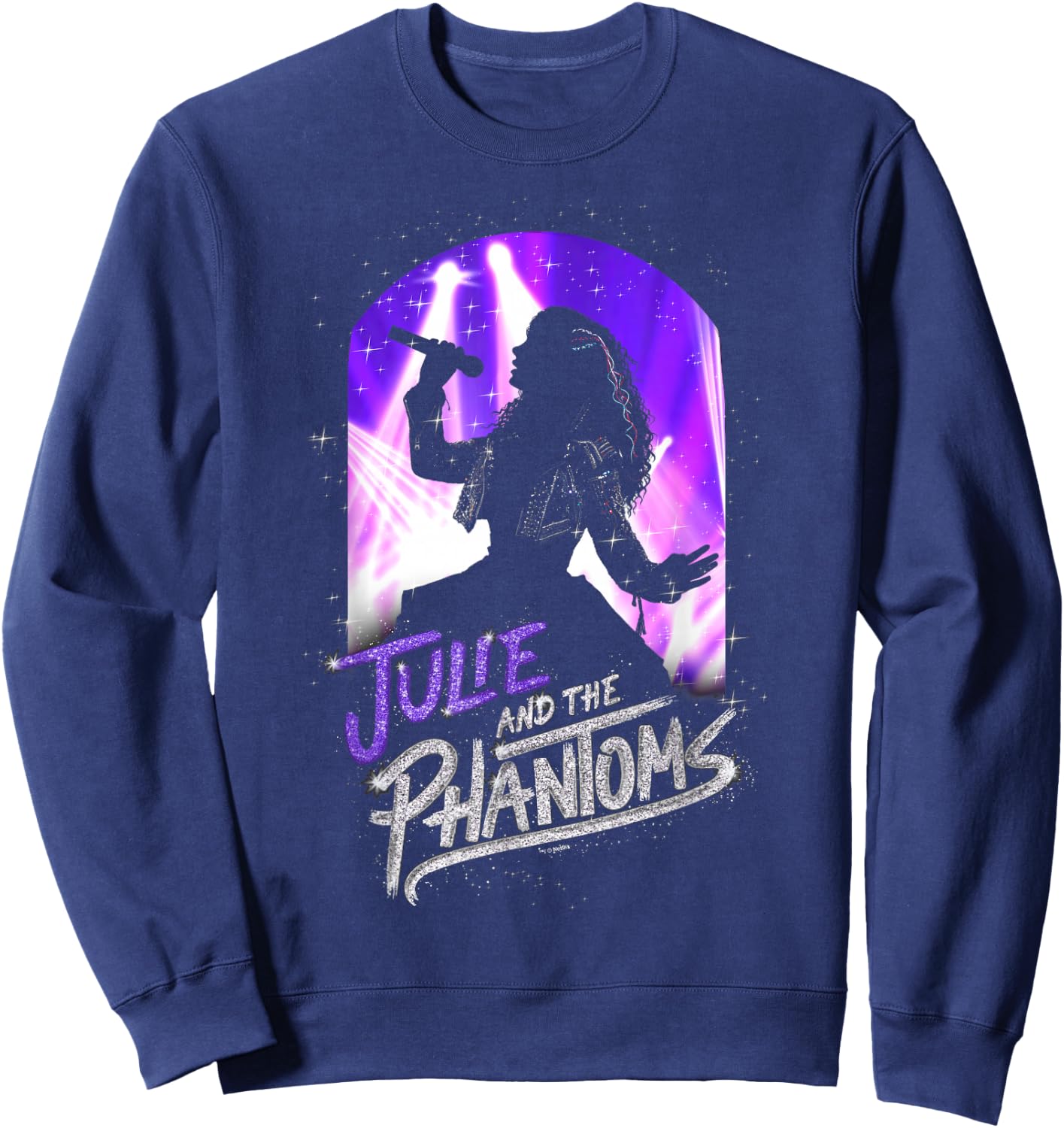 Julie And The Phantoms Julie Silhouette Sweatshirt - Sweatshirt | Navy