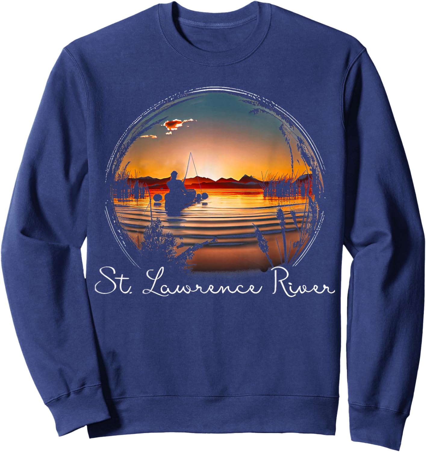 St. Lawrence River Sweatshirt - Sweatshirt | Navy