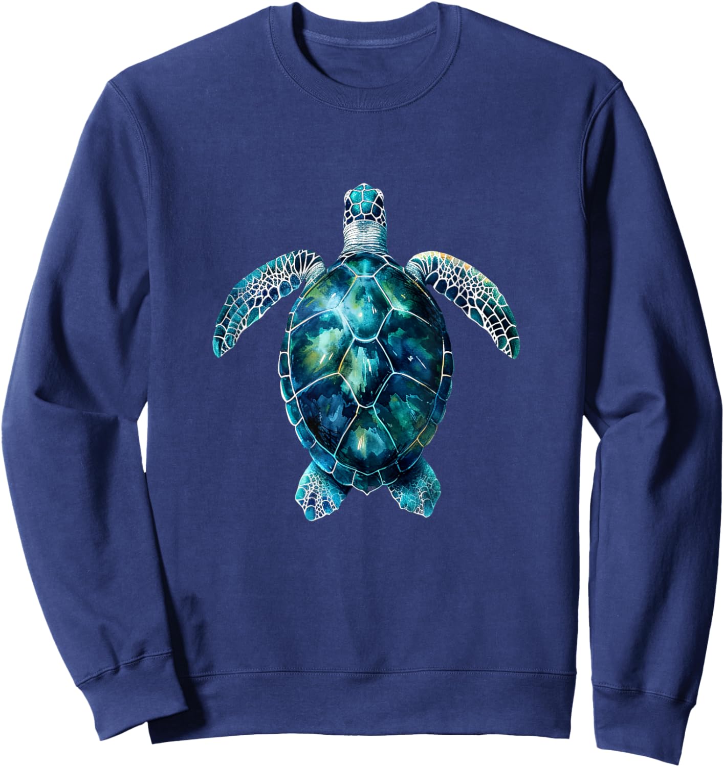 Save The Turtles Conservation Sea Turtle Gift Sweatshirt - Sweatshirt | Navy