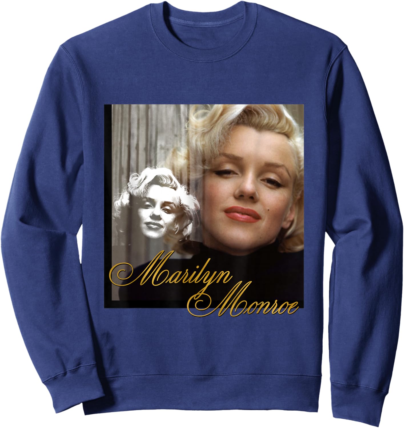 Marilyn Monroe 004 Sweatshirt - Sweatshirt | Navy