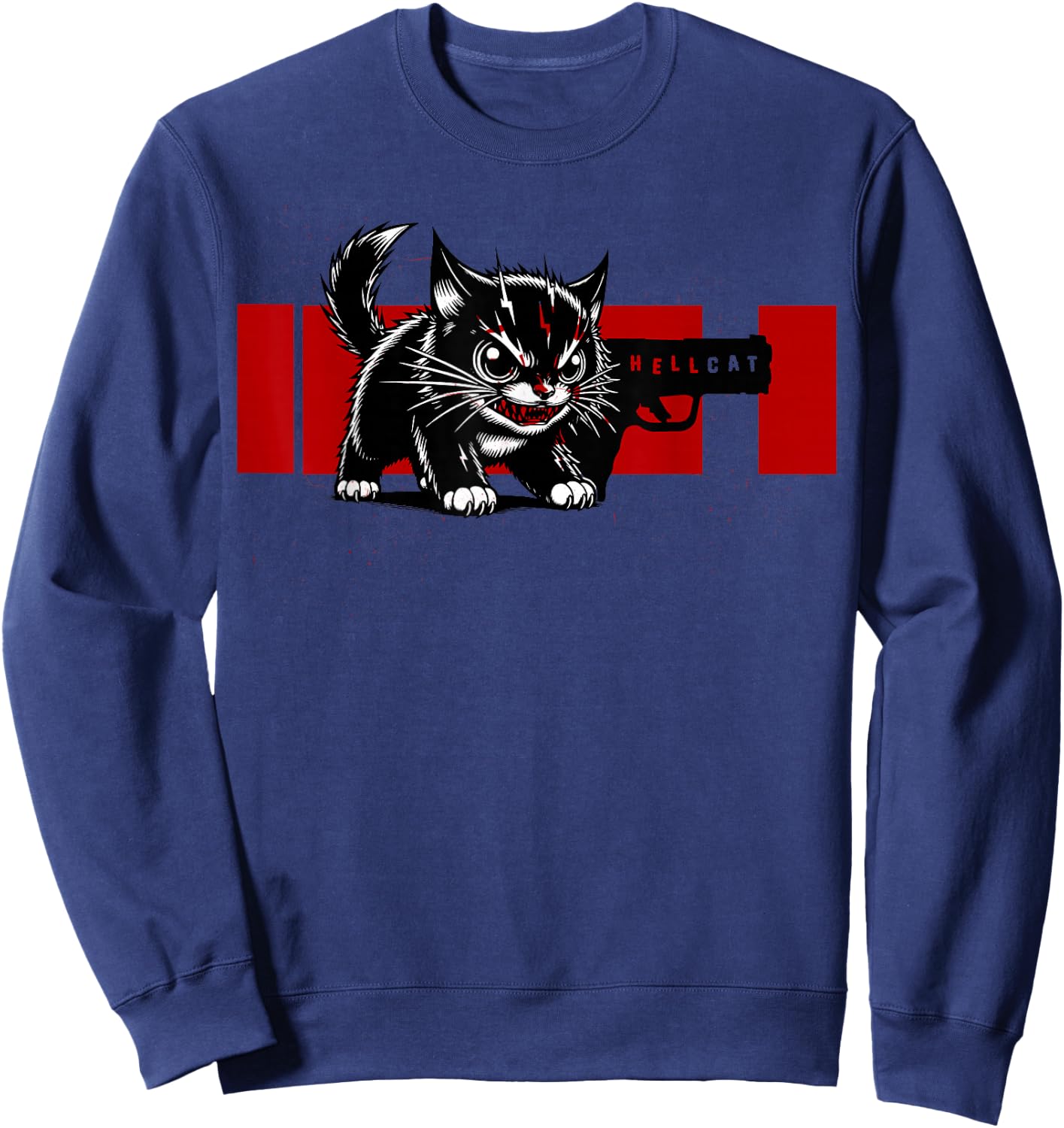 Hellcat Men Women Sweatshirt - Sweatshirt | Navy
