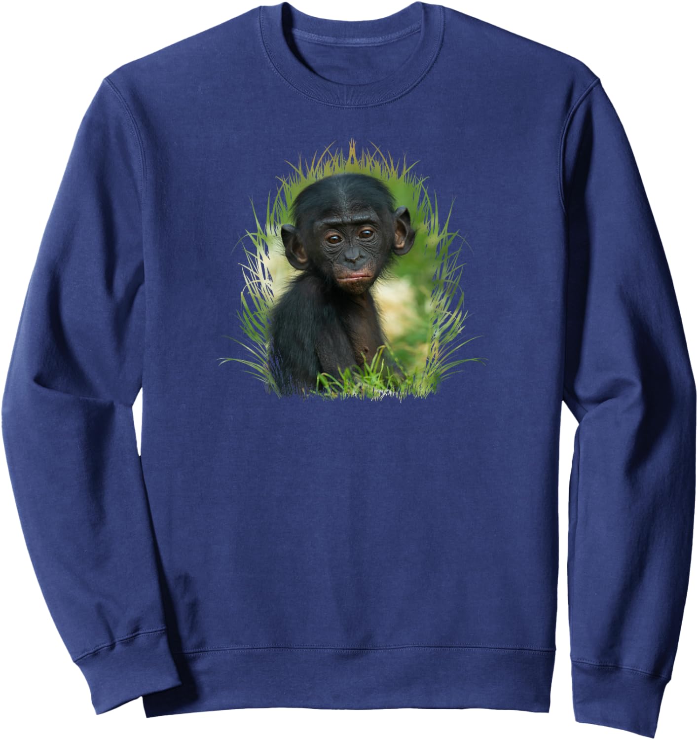 Baby Bonobo Ape Sweatshirt - Sweatshirt | Navy